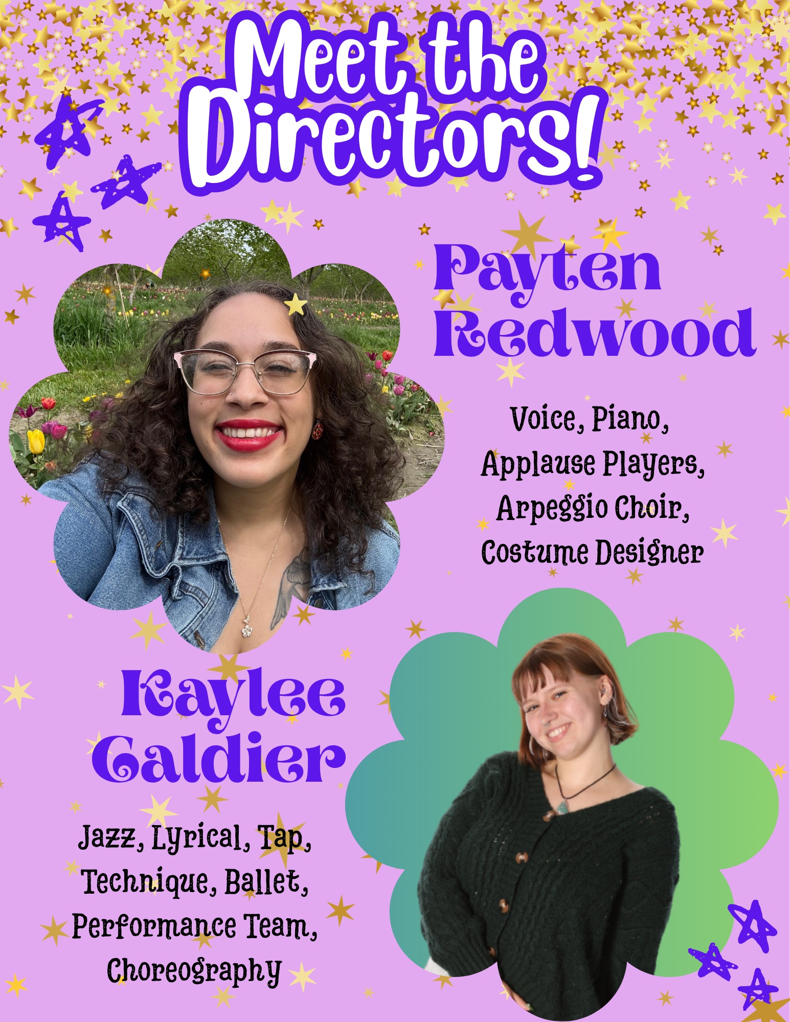 Meet our new directors! We are so excited to be fully on board this year. If you want to learn more about us, look at our staff page on the website linked in bio!

#applausestudio #dancestudio #musicstudio #danceclass #musicclass