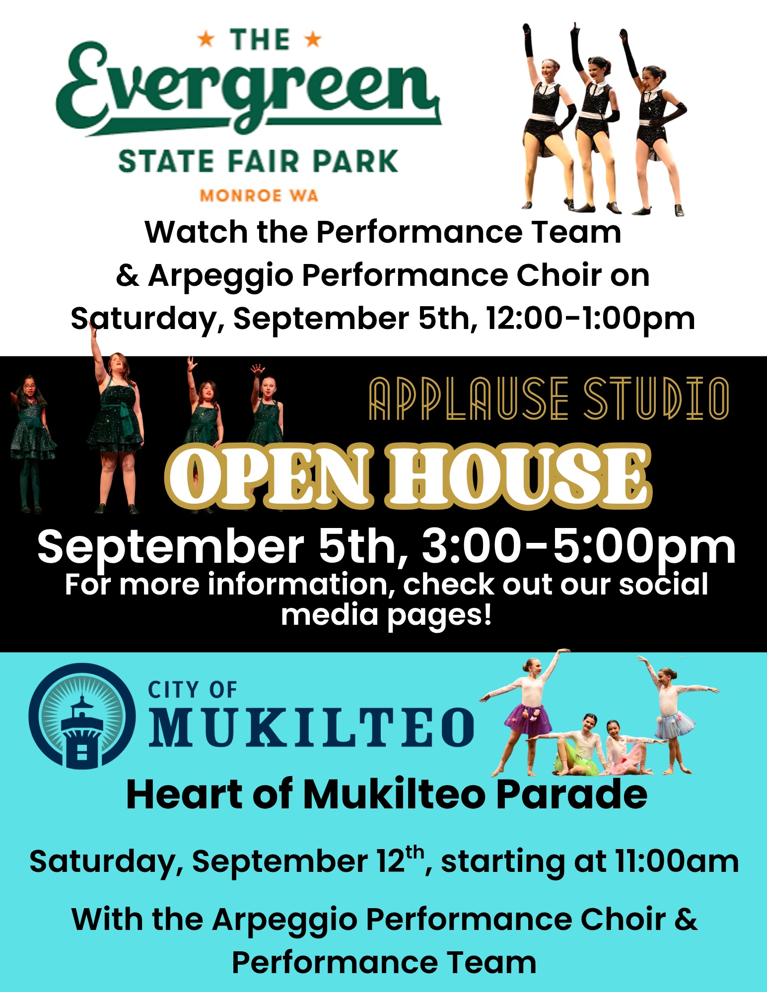 Here's some of our upcoming events! Stop by to see our Performance Team & Arpeggio Performance Choir at all three!
#performingarts #performingartsstudio #dancestudio #performanceteam #danceteam